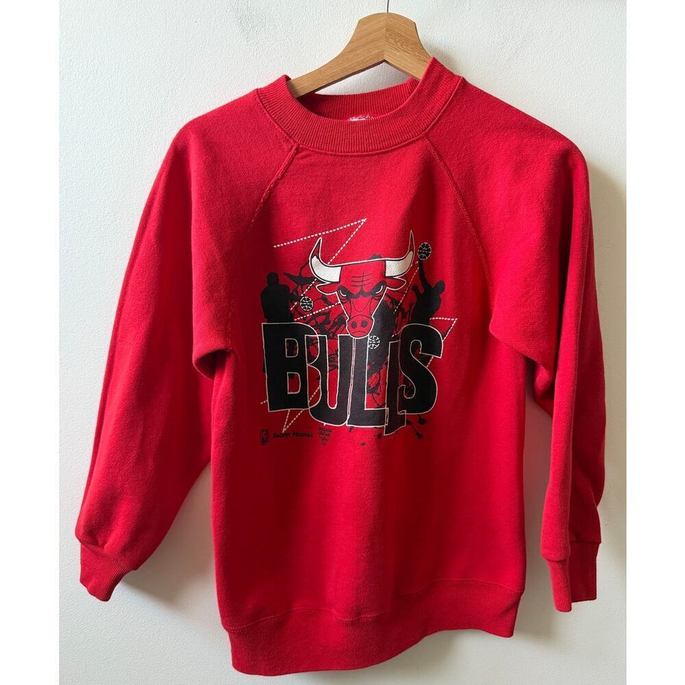 Vintage 1990 Chicago bulls crewneck youth size XL